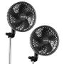 Kasvituulettimet VEVOR RF6-PA, 2 kpl, 206 × 200 × 235 mm