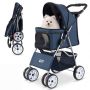 Pet stroller, 80 × 48 × 102 cm