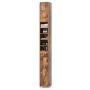 Tall bathroom cabinet, 2 doors, 1 drawer, Brown, 20 × 180 × 20 cm