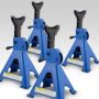 Auton pukit Bituxx, 4 kpl, 3000 kg, Sininen, 21 × 28,5 × 18,5 cm