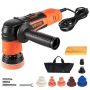 Auton kiillotustyökalu VEVOR GX-CP08R, 600 W, 6 nopeutta, Oranssi/musta, 265 × 55 × 120 mm
