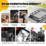 Car roof rack, 122.5 × 102 × 14.5 cm