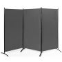 Screen 260x183cm., dark gray/black