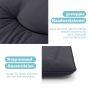 Japanese futon 90x200cm., black