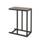 Side table 45.5x25.5x64cm., black/gray