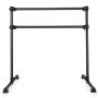 Ballet stand, adjustable, Black, 124.46 × 69.85 × 116.84 cm