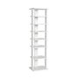 Shoe rack, 7 tiers, 27.94 × 110.49 × 25.4 cm