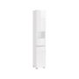 Bathroom cabinet 30x30x170cm., white