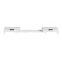 Monitor stand 107x22x11cm., white