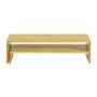 Monitor stand 104x22x15cm., light brown
