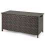 Garden storage box 137x56x64cm., brown