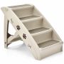 Animal stairs 62.5x38x49cm., beige