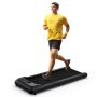 Under-desk treadmill, with LED display, Black, 122 × 53 × 15 cm