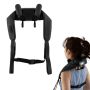 Cordless Neck and Shoulder Massager with 2 Heating Levels, Black