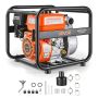 Bensiinivesipumppu VEVOR SCWP50-Ⅰ, 6,5 hv, 50,8 mm, 56,5 × 48 × 50,5 cm