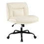 Office chair 72x72x90cm., beige/black
