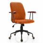Office chair, 360° swivel, height adjustable, 62.5 × 60.5 × 89.5–97.5 cm
