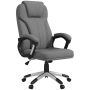 Office chair 66x75x120cm., gray/black