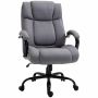 Office chair 72.5x83x118cm., dark gray/black