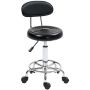 Office chair Homcom 32x40x86cm., black/silver color