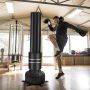 Freestanding Punching Bag, 19 × 19 × 70 inches