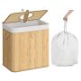 Pullojensäilytysastia SONGMICS, 95 l, Beige, 50,5 × 61 × 40,5 cm