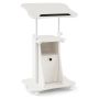Laptop desk 55x40x114cm., white
