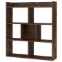 Freestanding shelf 80x20x90cm., dark brown