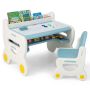 Children's table with chairs, various colors