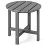 Outdoor table 46x46cm., gray