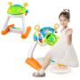 Interactive driving simulator for children, various colors