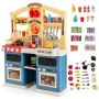 Children's kitchen 64.5x24x83cm., various colors