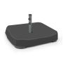 Umbrella base 73x73x41cm., black