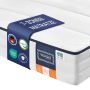 VASAGLE mattress, Gel viscoelastic, 7 zones, 160 × 200 × 16 cm