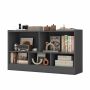Children's shelf 111x30x61.5cm., dark gray