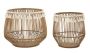 Fuji storage baskets, 2 pcs, Ø 47 × 39.5 cm and Ø 34 × 36.5 cm