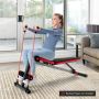 Multifunctional weight bench, 9 backrest positions, 140.97 × 101.6 × 46.99 cm