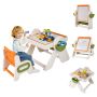 Multifunctional children's table, with adjustable easel, 82 × 58 × 67 cm