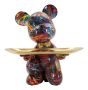 Decorative dog figurine Psyco A, with case, 17 × 22.5 × 15 cm