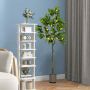 Artificial lemon tree, with fruits and pot
