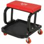 Workshop stool Homcom 38x35x37cm., black/red