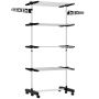 Clothes dryer Homcom 142x55x172cm., white/black
