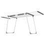 SONGMICS-pyykinkuivausteline, 22 m², 62,5 × 113,5–200 × 90 cm