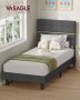 Double bed frame VASAGLE RMB503G01, 90 × 110/116.5 × 202 cm