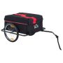 Bicycle trailer Homcom 140x88x60cm., black/red