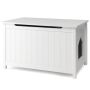 Cat litter box 80.5x51x51cm., white
