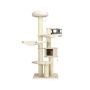 Scratching post 75x56x197cm., cream color