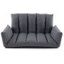 Floor sofa 119x76x60cm., gray