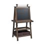 Double-sided drawing board 59x50x117cm., various colors