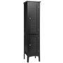 Bathroom cabinet 37x37x160cm., black